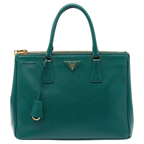 emerald green prada